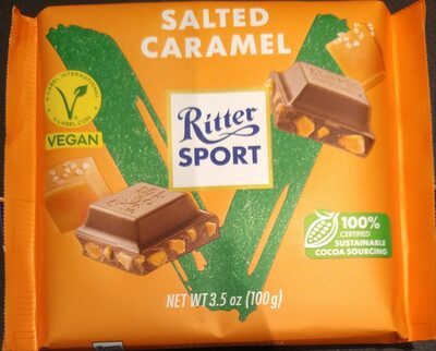 Ritter Sport Salted Caramel Tafel vegan 100g