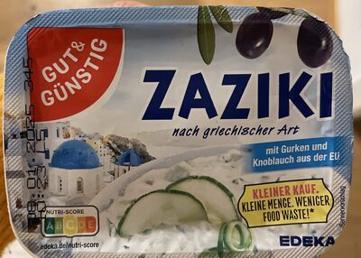 GUT&GÜNSTIG Zaziki Kleiner Kauf 250g