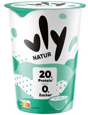 vly Natur ohne Zucker Joghurtalternative 400g