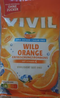 Vivil Wild Orange ohne Zucker 120g