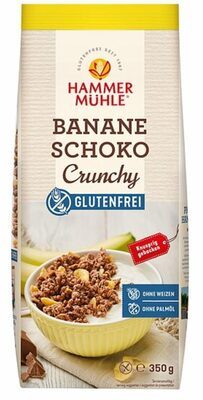 Hammermühle Banane Schoko Crunchy glutenfrei 350g