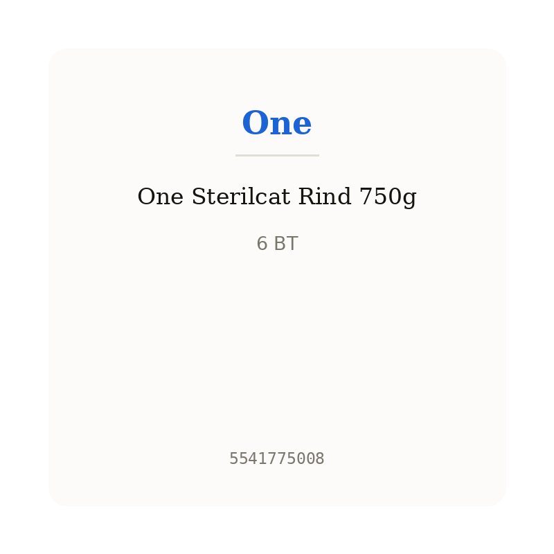 One Sterilcat Rind 750g