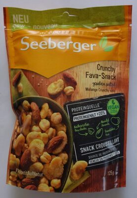 Seeberger Crunchy Fava-Snack 125g