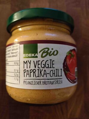 Bio EDEKA My Veggie Vegane Streichcreme Paprika Chili 180g