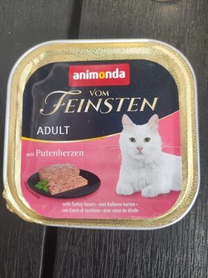 Animonda Vom Feinsten Adult mit Putenherzen 100g