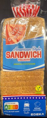 GUT&GÜNSTIG Sandwich Toast Vollkorn 750g