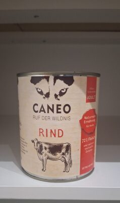 Caneo Hundenahrung Rind 800g
