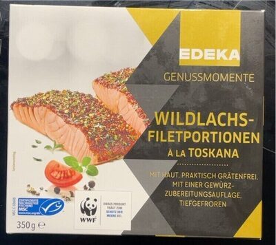MSC EDEKA Genussmomente Wildlachsfilet mit Haut Toskana 350g