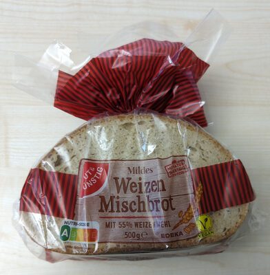 GUT&GÜNSTIG Mildes Weizenmischbrot 500g