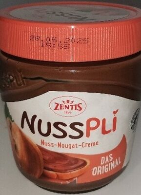 Nusspli Nuss-Nougat-Creme 400g
