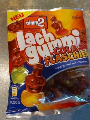 Nimm2 Lachgummi Cola Flaschies 200g