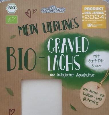 Bio Mein Lieblings Graved Lachs 80g+Sauce 20ml