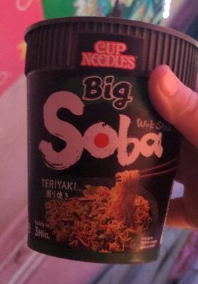 Nissin Cup Noodles Soba Big Teriyaki 113g