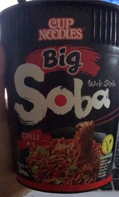 Nissin Cup Noodles Soba Big Chili 115g