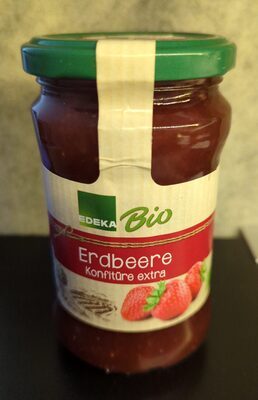Bio EDEKA Konfitüre extra Erdbeere 330g