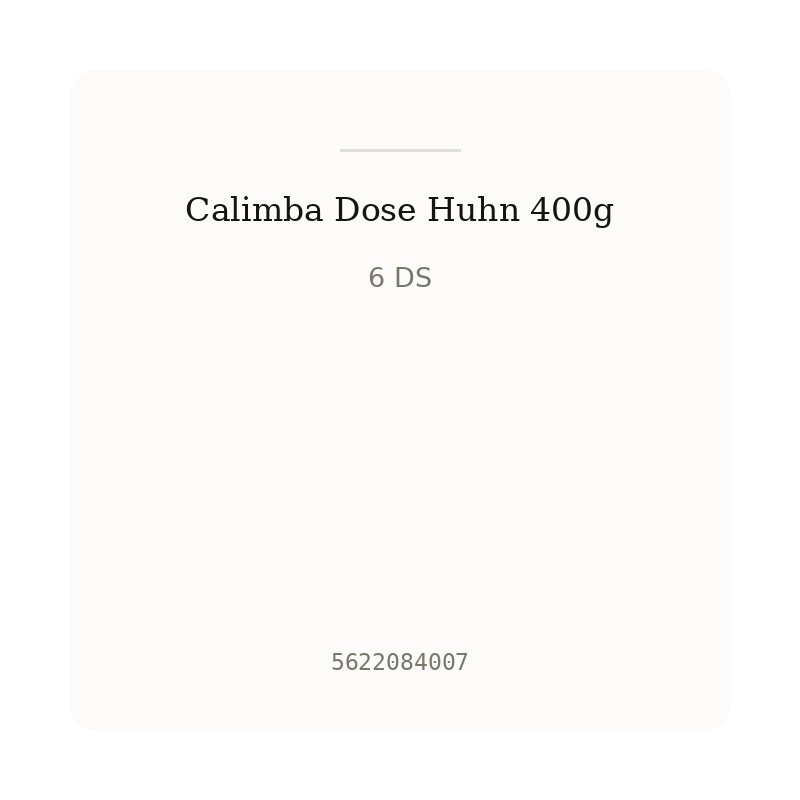 Calimba Dose Huhn 400g