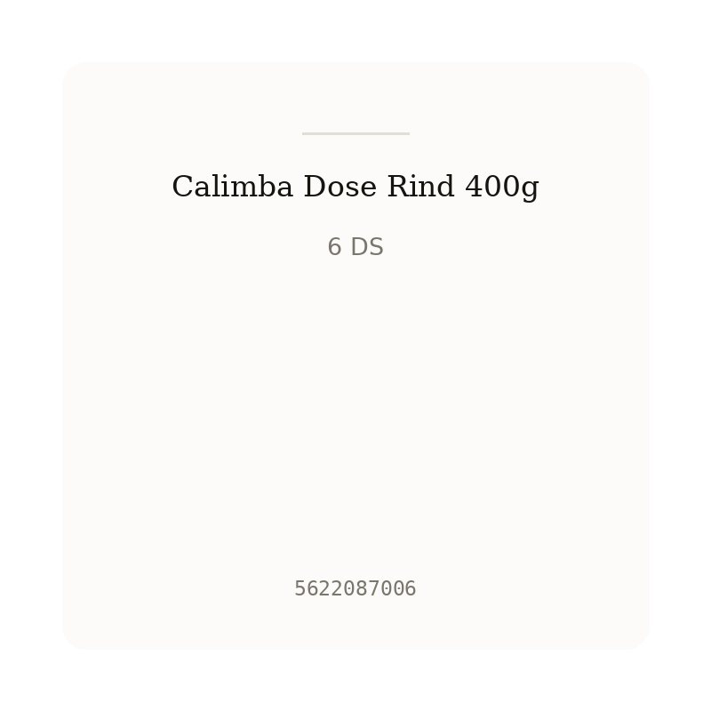 Calimba Dose Rind 400g