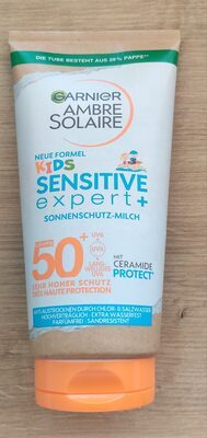 Garnier Ambre Solaire Sensitive Kids Sonnencreme LSF50+ 175ml