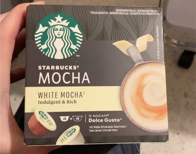 Starbucks White Mocha by Nescafe Dolce Gusto 6+6ST 123g