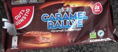 GUT&GÜNSTIG Schokoriegel Caramel Rallye 6x50g