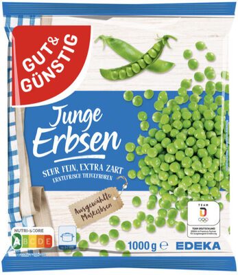 GUT&GÜNSTIG Junge Erbsen 1000g