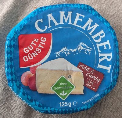 GUT&GÜNSTIG Camembert 45% 125g VLOG