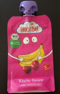 Bio Fruchtbar Fruchtpüree Kirsche&Banane 120g