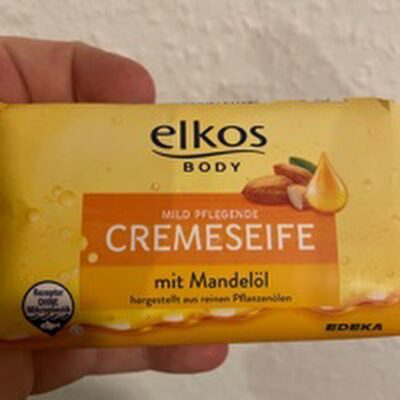 EDEKA elkos Cremeseife Mandelöl 150g