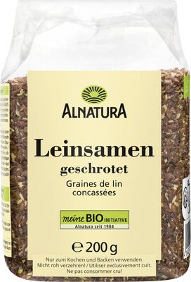 Bio Alnatura Leinsamen geschrotet 200g