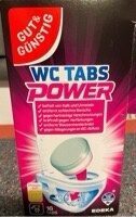 GUT&GÜNSTIG WC-Reiniger Tabs Lemon 16x25g
