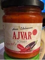 Herr Edelmann Ajvar scharf 195g