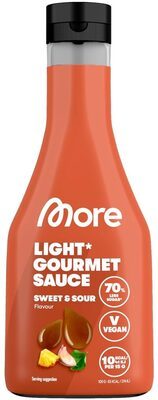 More Nutrition Light Gourmet Sauce Sweet and Sour 285ml
