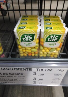 Tic Tac Citrus-Mix 18g