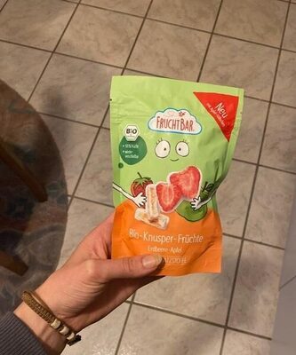 Bio Fruchtbar Knusper-Früchte Erdbeer&Apfel 15g