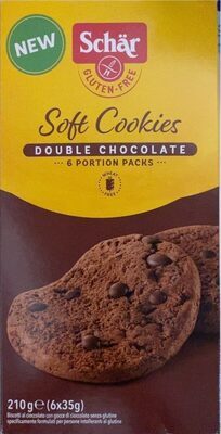 Schär Soft Cookie Double Chocolate 210g