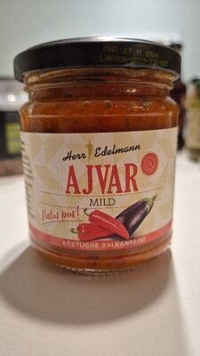 Herr Edelmann Ajvar mild 195g