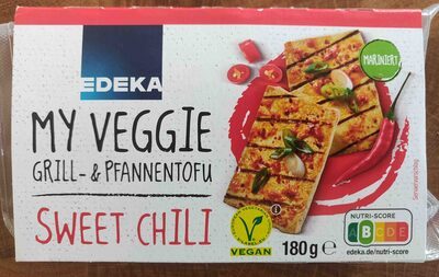 EDEKA My Veggie Veganer Grill&Pfannentofu Sweet-Chili 180g