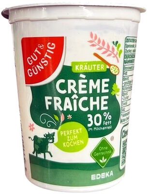 GUT&GÜNSTIG Creme Fraiche Kräuter 200g VLOG