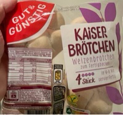 GUT&GÜNSTIG Kaiserbrötchen 220g