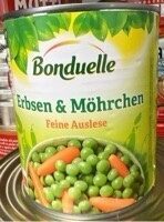Bonduelle Erbsen mit Möhrchen feine Auslese 800g