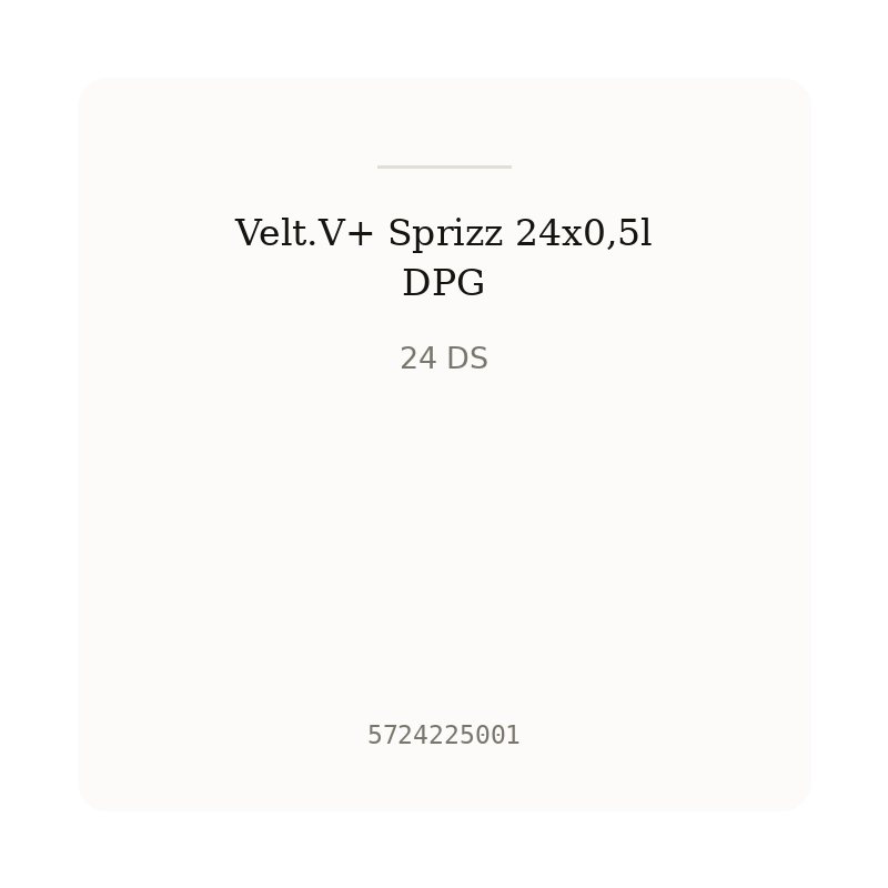 Velt.V+ Sprizz 24x0,5l DPG