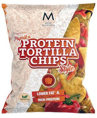 More Nutrition Protein Tortilla Chips Paprika ungarisch 50g