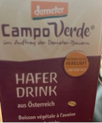 Demeter Campo Verde Haferdrink 1l