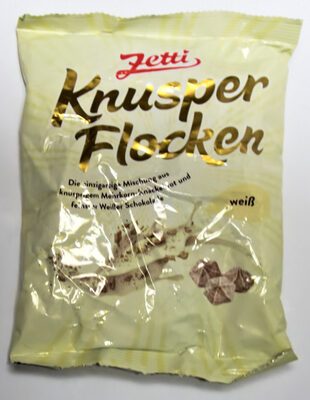 Zetti Knusperflocken weiße Schokolade 120g