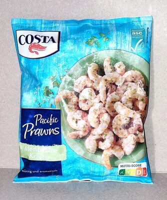 ASC Costa Pacific Prawns Mediterrane Kräuter 275g