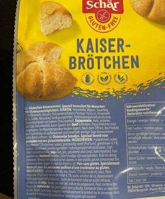 Schär Kaiserbrötchen 240g