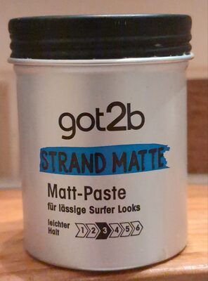 got2b Matt-Paste Strand-Matte 100ml