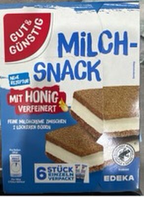 GUT&GÜNSTIG Milchsnack 6x28g