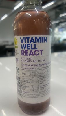 Vitamin Well React 12x0,5l DPG