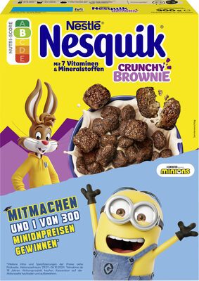 Nesquik Cereal Crunchy Brownie 300g